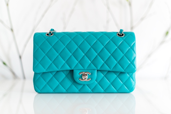 chanel-turqouise-medium-flap