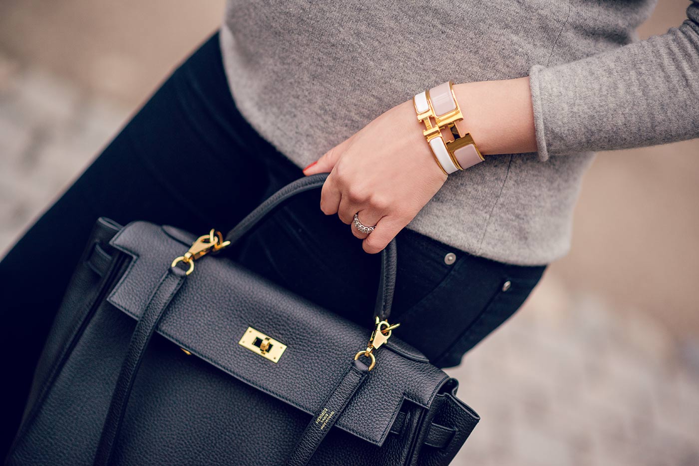 Outfit: The Hermès Kelly Bag